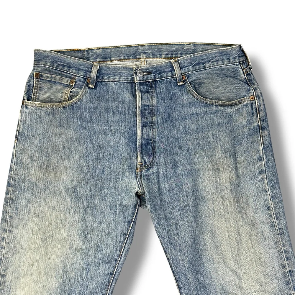 Levi's 501 Jeans Mens 38x30 Blue Denim